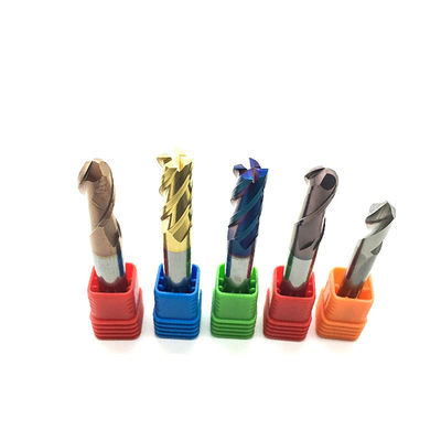 Wxsoon 2 Flutes 30 Helix Long Solid Carbide End Mill