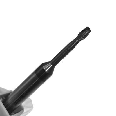 55HRC 2 Flutes 30 Helix Solid Carbide Endmills For Hard Materials
