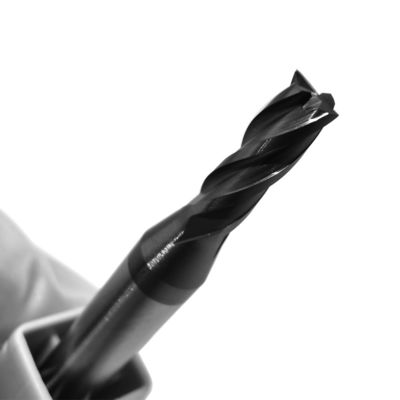 65HRC 4mm 30 Helix Solid Carbide Endmills For Hard Metal
