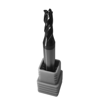 Uncoated 3 Flutes Cemented Carbide End Mill For Aluminum