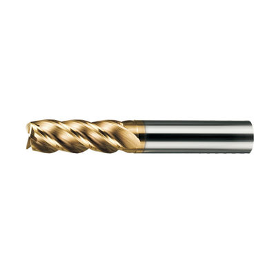 Tialn Coating HRC45~65 Solid Carbide Square Endmill For CNC Milling