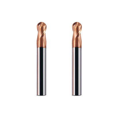 Tialn Coating HRC45~65 Solid Carbide Square Endmill For CNC Milling