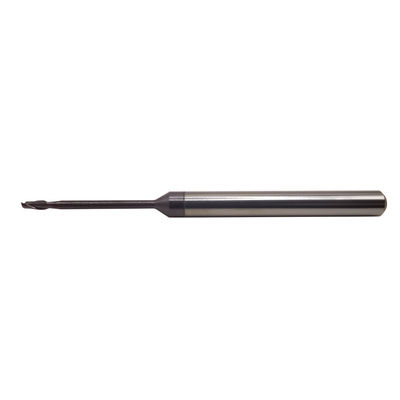 1.5mm 55HRC 2 Flute Cemented Carbide End Mill For Steel