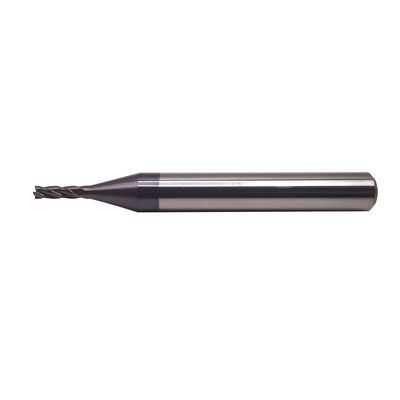 65HRC 4 Flutes 2mm Tungsten Carbide Endmill For Hard Steel