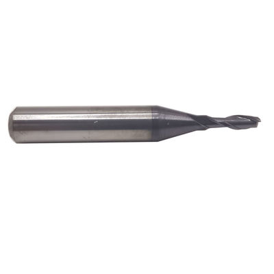 65HRC 2 Flute 2.5mm Solid Carbide Endmills For Hardness Steel