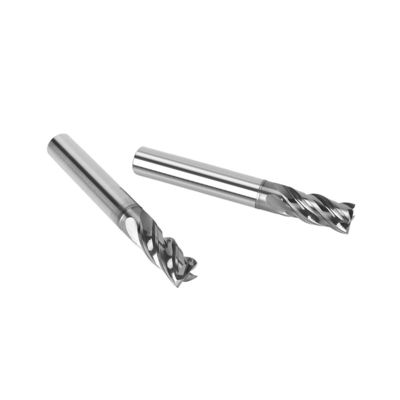 Heavy Cutting 40 Spiral Angle Tungsten Carbide Flat Endmills for All Metal