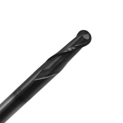 65HRC 2 Flute Extra Long Cemented Carbide Ball Nose Endmill