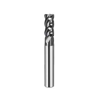 Unequal 38 Spiral Angle Solid Carbide Corner Rounding Endmills For Stainless Steel