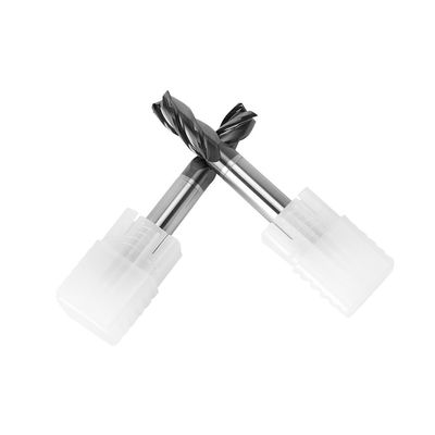 Unequal 38 Spiral Angle Solid Carbide Corner Rounding Endmills For Stainless Steel