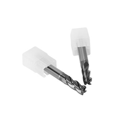 Unequal 38 Spiral Angle Solid Carbide Corner Rounding Endmills For Stainless Steel