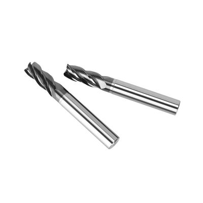 Unequal 38 Spiral Angle Solid Carbide Corner Rounding Endmills For Stainless Steel