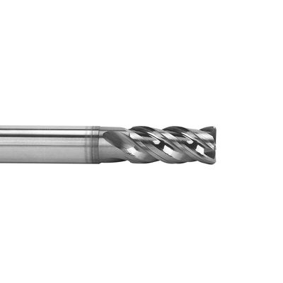 Heave Cutting 40 Spiral Angle Tungsten Carbide Corner Radius End Mills