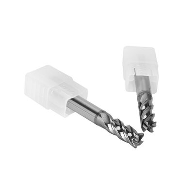 Heave Cutting 40 Spiral Angle Tungsten Carbide Corner Radius End Mills