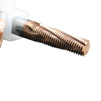 NPT Nptf Tungsten Carbide Taper Thread Endmills for CNC Threading
