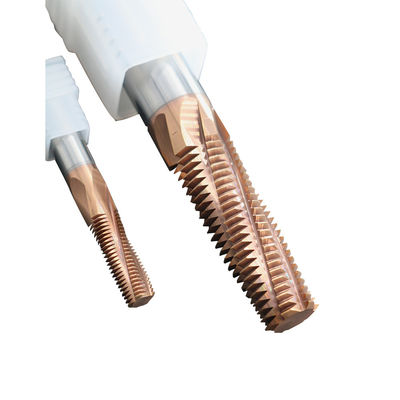 NPT Nptf Tungsten Carbide Taper Thread Endmills for CNC Threading