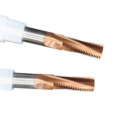 Bspg Inch Size Tungsten Carbide Threading Endmill Cutters for Steel