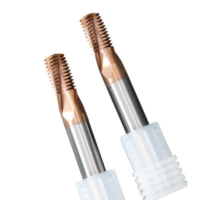 Bspg Inch Size Tungsten Carbide Threading Endmill Cutters for Steel