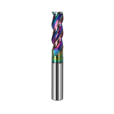 45 Spiral Angle 3 Flute Solid Carbide Endmills for Aluminium Alloy