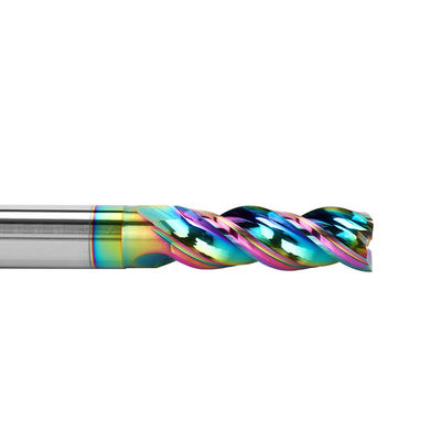 45 Spiral Angle 3 Flute Solid Carbide Endmills for Aluminium Alloy