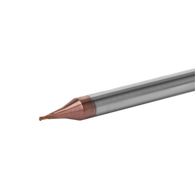 High Precision 35 Spiral Angle Carbide Micro End Mills For Micro Machining