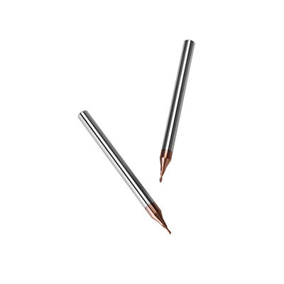 High Precision 35 Spiral Angle Carbide Micro End Mills For Micro Machining