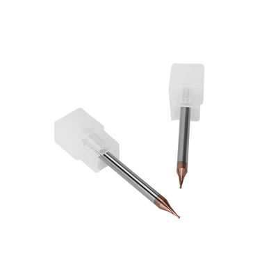 Solid Carbide 2 Flute Square Micro Endmills For Wear Resistant Alloy
