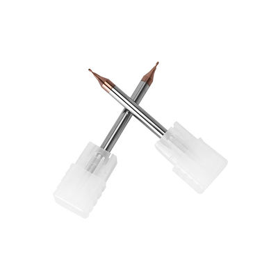 Solid Carbide 2 Flute Square Micro Endmills For Wear Resistant Alloy