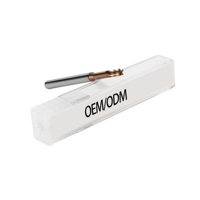 Tungsten Carbide Square Long Neck End Mills For Deep Groove Milling