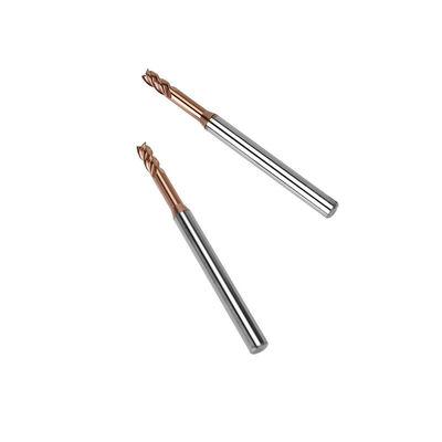Tungsten Carbide Square Long Neck End Mills For Deep Groove Milling