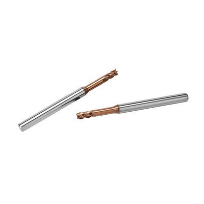 Tungsten Carbide Square Long Neck End Mills For Deep Groove Milling