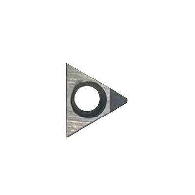 Indexable 60 Degree Tbgh060104 Brazed CBN Inserts For Turning Metal