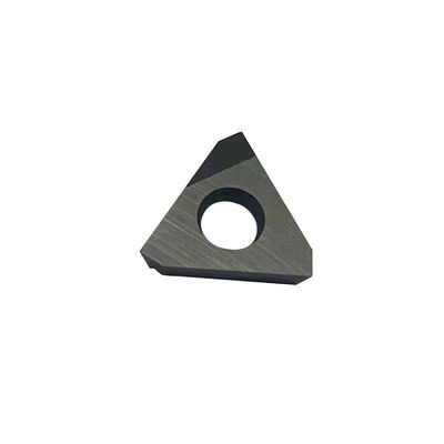 Indexable 60 Degree Tbgh060104 Brazed CBN Inserts For Turning Metal