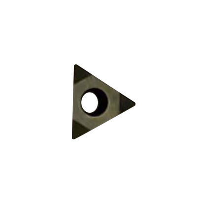 Triangular Type Tcgt090204 Brazed 3 Tipped CBN Inserts For Cast Iron And Steel