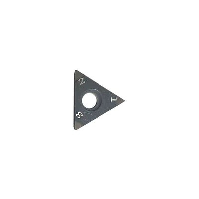 Precision CNC Lathe Tcgw16t302 CBN Inserts For Turning Metalworking