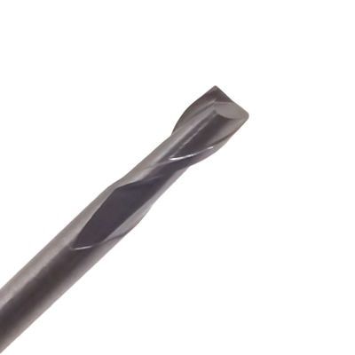 1.5mm 55HRC 2 Flute Cemented Carbide End Mill For Steel