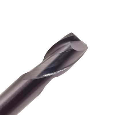 55HRC 2 Flutes 5mm Tungsten Carbide End Mill For Stainless Steel