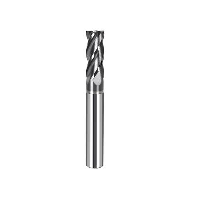 Heavy Cutting 4 Flute Tungsten Carbide End Mill For Titanium Alloy