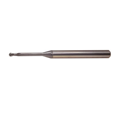 1.80mm 55HRC 2 Flute Cemented Carbide Ball Nose End Mill