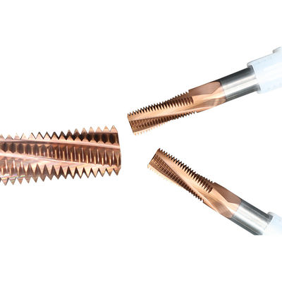 Tungsten Carbide Full Tooth Thread Milling Cutters For CNC Milling Tools