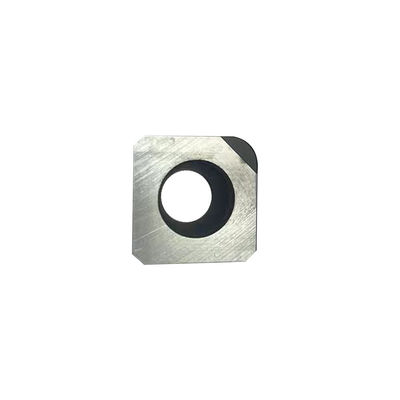 Triangular TCMT110204 Single Tip Brazed CBN Inserts For Turning Steel