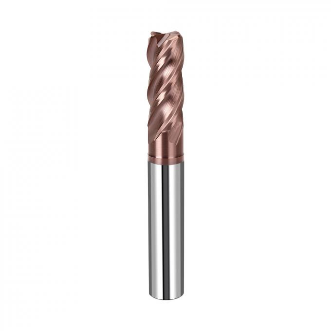 HRC60 Unequal Solid Carbide Corner Radius End Mills for Steel
