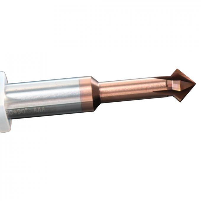 Wxsoon Customized Tungsten Carbidde Double Side Chamfer Endmills for Steel