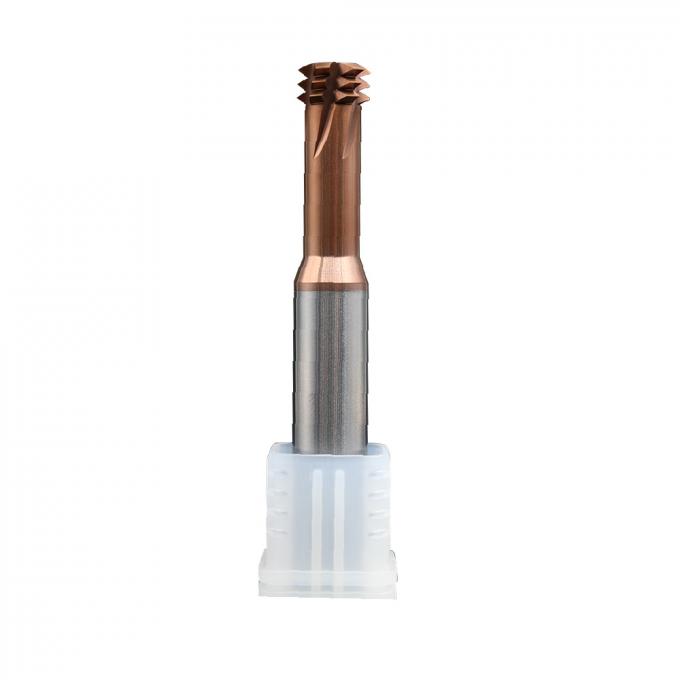 Solid Carbide 3 Tooth Thread Milling Cutters for Steel Aluminum