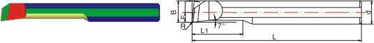 Wxsoon Smtr Cemented Carbide Boring Tools for Turning Inner Hole