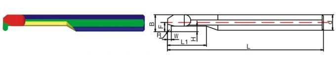 Wxsoon Smkr Tungsten Carbide Boring Tools for Circular Arc Grooving