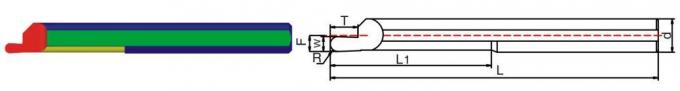 Smzr Solid Carbide Boring Cutters for Arc Groove Boring Tools
