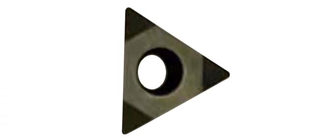 Triangular Type Tcgt090204 Brazed 3 Tipped CBN Inserts for Cast Iron and Steel