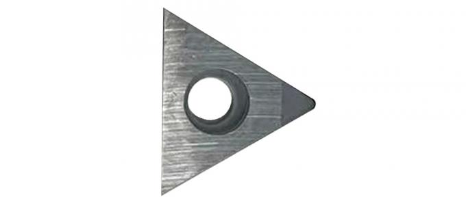 Triangular Tcmt110204 Single-Tip Brazed CBN Inserts for Turning Steel